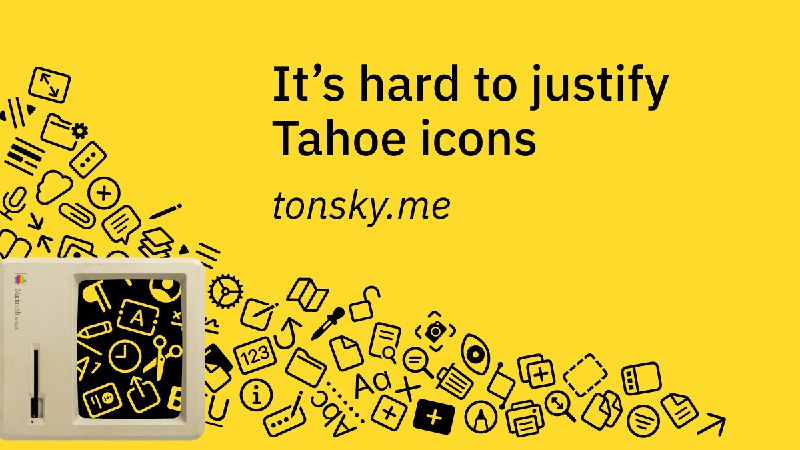 It’s hard to justify Tahoe icons