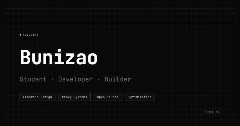 Bunizao's Website