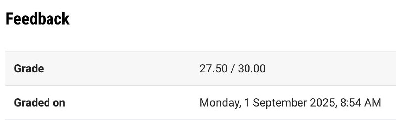 第一个 assignment 就这么草率