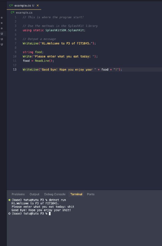 我就这样交作业