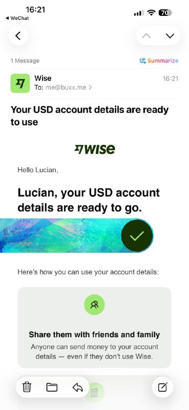 看来是 usd 账户引发的风控哎呀