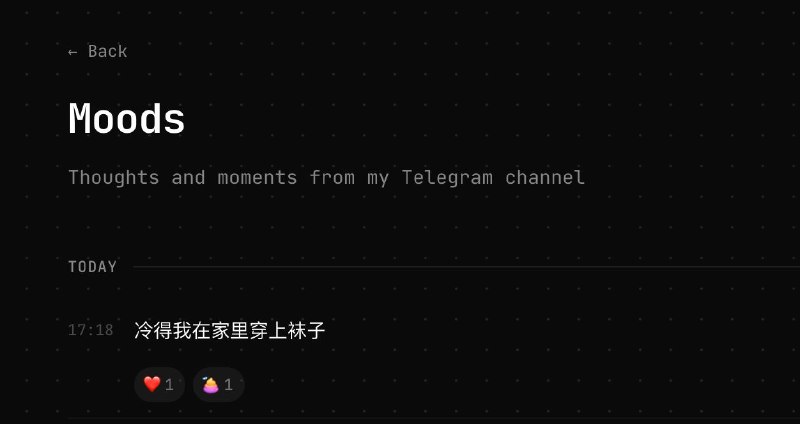 codex 花了 30 分钟帮我搞出来了 tg 自定义 emoji 的显示赞美